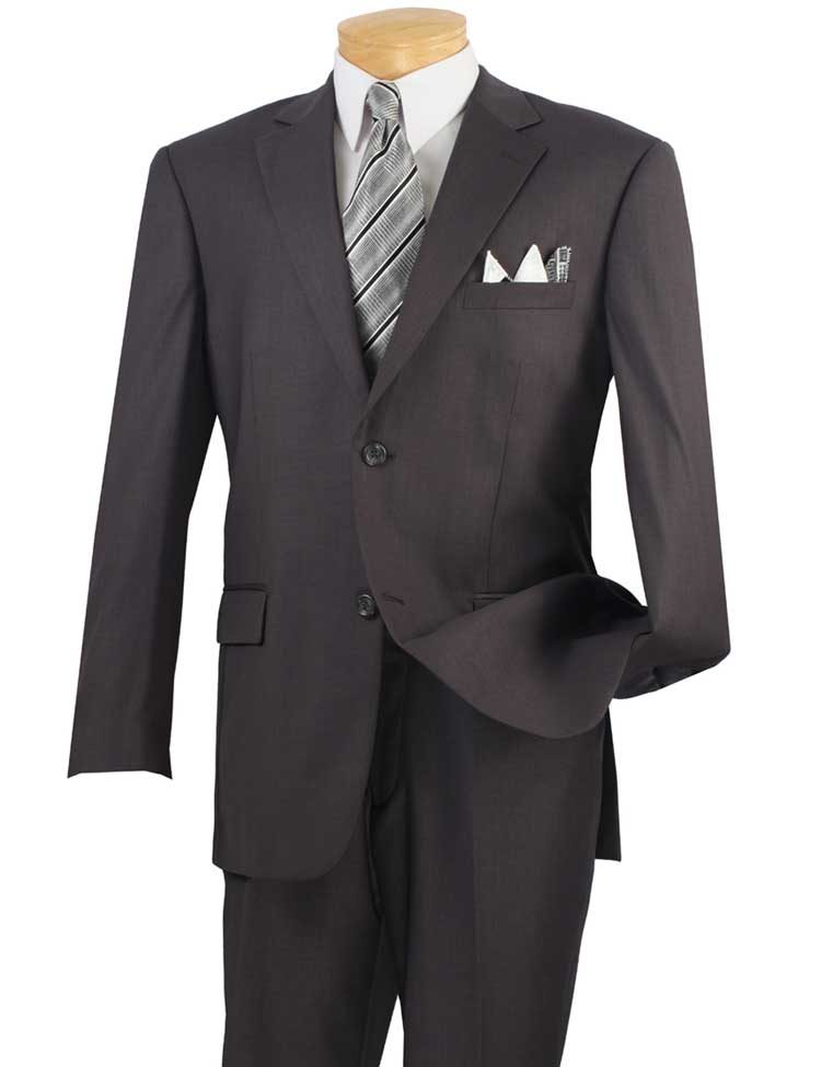 Executive 2 Pieces Suits Solid Color 2C900-2 – Vinci Suits