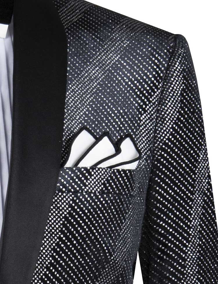Slim Fit Velvet Sport Coat (Bourbon) BS-02 main image 1