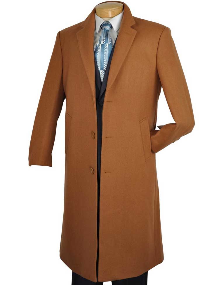 Full Length 48 inches Coat Top Coat Collection CL48 – Vinci Suits