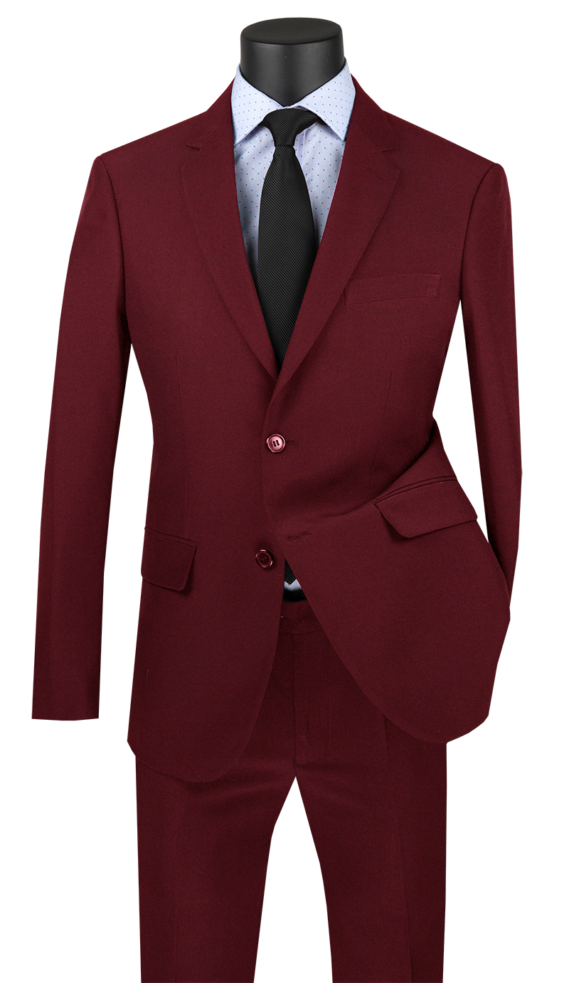 Single Breasted 2 buttons Ultra Slim Suits US-2PP Limited – Vinci Suits