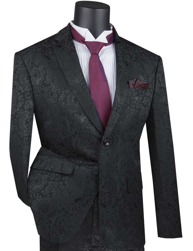 Luxurious Wool Feel Single Breasted Suits S2F-1 – Vinci Suits