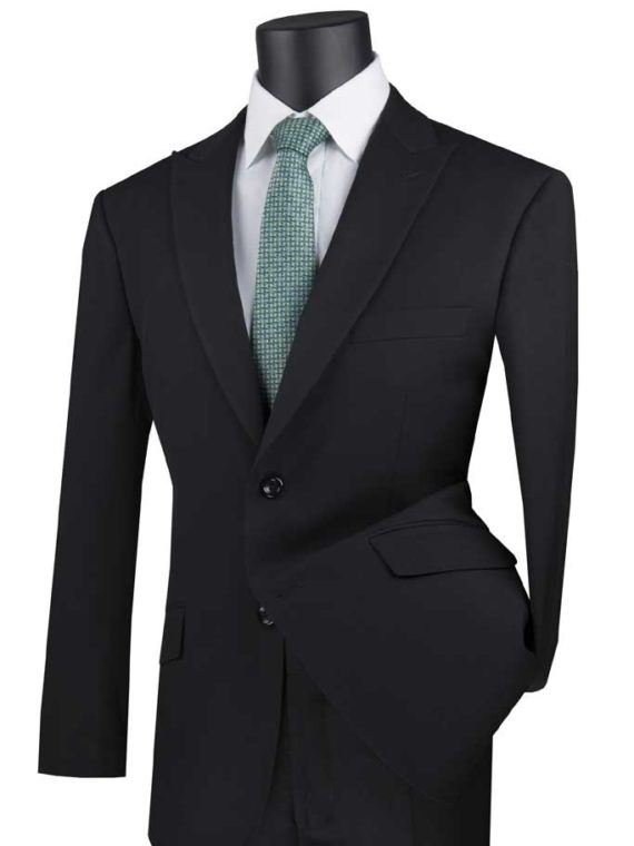 Details about   VINCI Men's Khaki Birdseye Wool 2 Button Slim Fit Business Suit NEW 